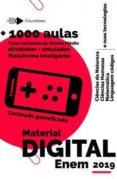 Material Digital ENEM 2019: + 1000 aulas + simulados + atividades